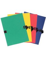 Chemises avec rabat à sangle Assortiment 223200E Exacompta Rouge