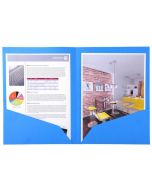 Lot de 25 Chemises double à poche - Bleu EXACOMPTA Rock's Image