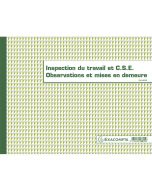 Registre CSE et Inspection du travail EXACOMPTA 6615E