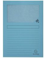 Lot de 100 Chemises à fenêtre - Bleu clair : EXACOMPTA Forever Image