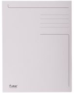 EXACOMPTA : Lot de 50 chemises imprimées à 3 rabats - Gris 448019E