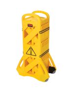 Barrière mobile pliable : RUBBERMAID Visuel