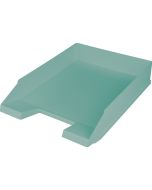 Photo Corbeille à courrier - Plastique recyclé - Vert HELIT The Green Staff