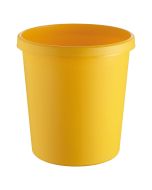 Poubelle Orange 18 litres avec poignée HAN 18190-51 Tri des déchets papier