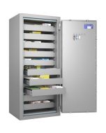 Coffre pour stupéfiants à code - 10 tiroirs - 148L HARTMANN Pharma Protect