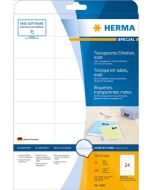 HERMA Étiquettes transparentes 70 x 37 mm 4685