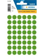 HERMA 1855 : Lot de 240 étiquettes adhésives rondes - 13 ,0 mm - Vert foncé