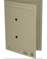 Photo Chemise quadrillée A4 pour dossier de correspondance - Gris - ELBA 61435461 Image