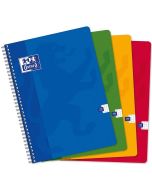 Photo Cahier à spirales 180 pages - Petits carreaux - 210 x 297 mm OXFORD