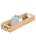 Bac en bois pour fiches - Format A5 - Paysage - 1500 fiches HAN