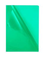 Lot de 100 pochettes à coins A4 - Vert transparent PRO-Office 10330215