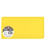 Photo POLLEN : Carte double de papier - Format DL - Jaune soleil 12523C