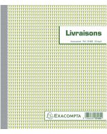 Bon de LIVRAISON Carnet autocopiant Dupli 210 x 180 mm EXACOMPTA 13160E image couverture
