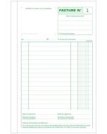 FACTURES 13281E : Manifolds autocopiants Tripli - 210 x 135 mm (Carnet Exacompta)