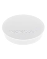 Photo Lot de 10 Aimants ronds Discofix - 30 mm - Blanc : MAGNETOPLAN 1664200