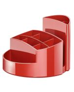 Photo Pot à crayons 9 compartiments RONDO - Rouge : HAN 17460-17