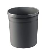Photo Corbeille à papier 18 litres Gris foncé : HAN Grip 18190-191