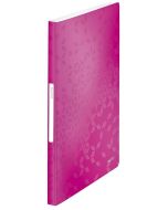 Photo Protège-documents A4 - 40 pochettes - Rose LEITZ WOW