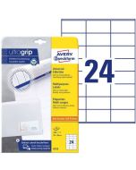 Photo Étiquettes adhésives - 70 x 36 mm - Blanc AVERY Office and Home