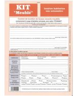 Formulaire Kit de Location Meublé non saisonnier - A4 - WEBER 721