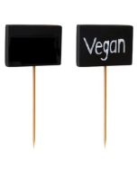 Photo Pique apéritif personnalisable - 85 mm PAP STAR Ardoise