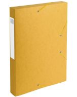 Photo Boîte de classement Cartobox - Dos 40 mm - Jaune EXACOMPTA Image