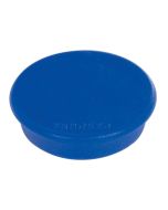 Photo Lot de 10 Aimants ronds - 13 mm - Bleu foncé : FRANKEN