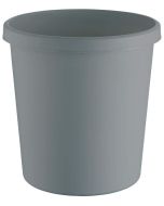Photo Corbeille à papier de 18 L - Plastique recyclé - Gris Clair HELIT The Green German