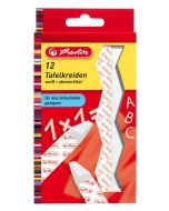 Photo Boite de 12 craies pour tableau - Blanc : HERLITZ 8648107