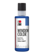 Photo MARABU FUN & FANCY :  Peinture pour Window Color - Bleu Outre Mer