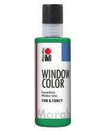 Photo MARABU FUN & FANCY : Peinture pour Window Color - 80 ml - Vert Végétal Couleur