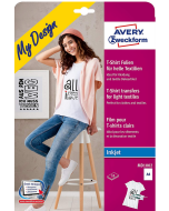 SIGEL  : Lot de 10 films transfert tee shirts - Blanc   IP651