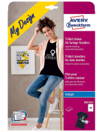 SIGEL  : Lot de 10 films transfert tee shirts - Blanc   IP651