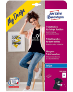 SIGEL  : Lot de 10 films transfert tee shirts - Blanc   IP651