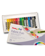 Photo PENTEL PTS Craies pastel pour tissus PTS-15
