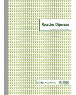 RECETTES-DÉPENSES : Carnet  autocopiant 13500E - 297 x 210 mm (Manifold Exacompta 13500E)