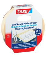 Photo TESA : Ruban crêpé pour fixation et graphique - 19 mm x 25 m 57416-0-2