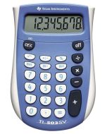 Calculatrice de bureau solaire - 12 chiffres - Bleu CANON LS-123K-MBL