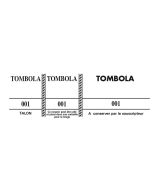 TOMBOLA Carnet de 100 tickets - BLANC Modèle