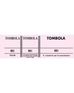 TOMBOLA Carnet de 100 tickets Roses Modèle