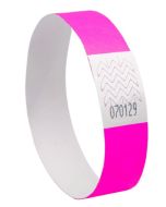 Bracelets imprimable - 256 x 19 mm - Rose Fluo AVERY Lot de 500