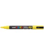 Marqueur Peinture Posca PC 3M - Jaune : UNI-BALL image