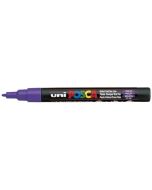 Marqueur peinture Posca PC 3M - Violet : UNI-BALL photo 