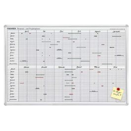 Tableau blanc calendrier annuel - tableau de planning franken