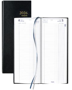 Agenda de Banque 2026 - 130 x 330 mm BREPOLS Jupiter B1