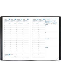 Agenda de poche 2026 Semainier QUO VADIS Affaires - 100 x 150 mm