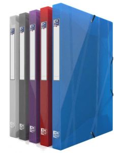 Boîte à élastique de classement Hawaï Dos 40 mm - Assortiment OXFORD