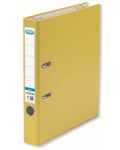 Classeur à levier en PP - Dos 50 mm - Jaune ELBA Smart Pro+ Image