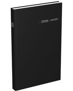 Agenda Journalier 2025 - Ligne - 140 x 220 mm LECAS Carré Travers