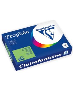 Ramette de papier 160 g Trophée 250 feuilles A4 - Vert Menthe CLAIREFONTAINE